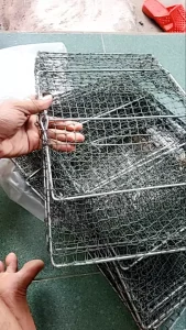 Lồng Bẫy Cua Đồng Gấp Gọn Thông Minh - Dụng Cụ Bắt Cua Siêu Nhạy, Giá Rẻ