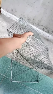 Lồng Bẫy Cua Đồng Gấp Gọn Thông Minh - Dụng Cụ Bắt Cua Siêu Nhạy, Giá Rẻ