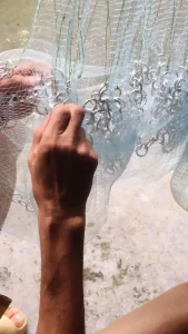 Chài Cước Mắt Lưới 1.5cm - Chuyên Dụng Bắt Tôm, Tép, Tận Thu Thủy Sản