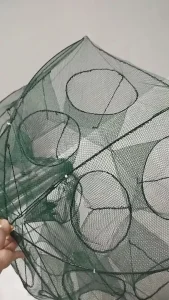 Lồng Bát Quái 8 Cửa (Lồng Ô) Bắt Cá, Tôm, Cua - Công Nghệ Thái Lan, Khung Thép Carbon Chống Gỉ, Siêu Bền
