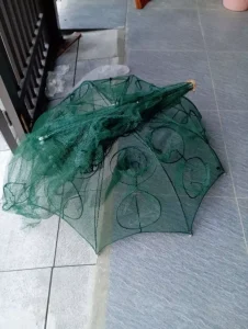 Lồng Bát Quái 8 Cửa (Lồng Ô) Bắt Cá, Tôm, Cua - Công Nghệ Thái Lan, Khung Thép Carbon Chống Gỉ, Siêu Bền