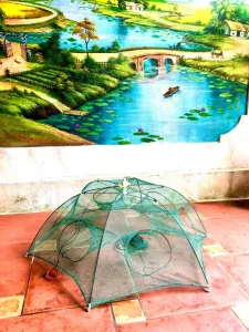 Lồng Bát Quái 8 Cửa (Lồng Ô) Bắt Cá, Tôm, Cua - Công Nghệ Thái Lan, Khung Thép Carbon Chống Gỉ, Siêu Bền