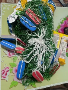 Lưới Vét Cá Sợi Dù Nhật 1.8 li - Siêu Bền Trên 10 Năm, Chịu Lực Tốt